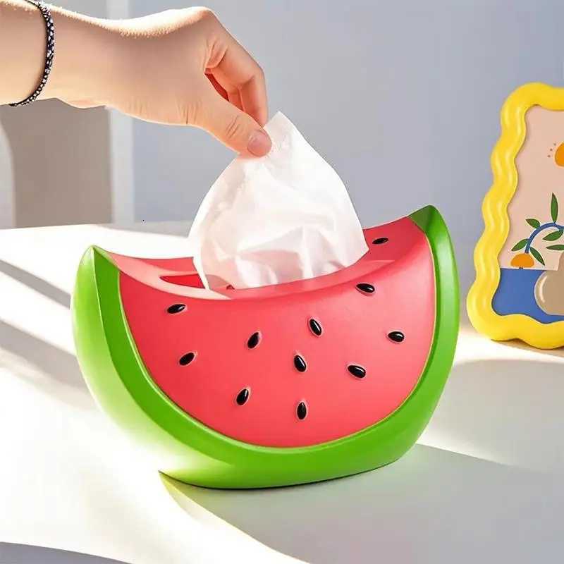 Portable Watermelon-Shaped Tissue Box For Home Living Room Or Porch DecorM251124