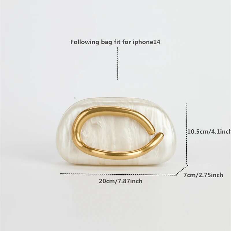 Designer Bag Gold Closure Box Acrylic Clutch Bag Women Evening Wedding Party Cute Square Purse Bag Handbag Winter New Beige Red Coffee