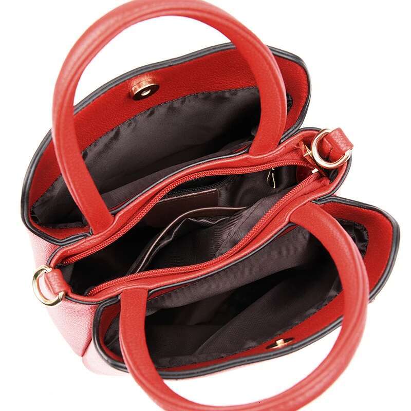 Designer Bag Three Layers Handbags For Women Designer High Quality Leather Crossbody Shoulder Bags Ladies Casual Tote Bag Sac A Main