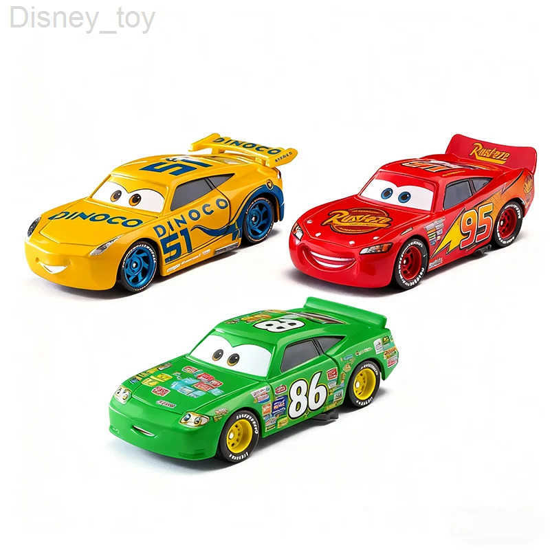 Disney HOT Selling 12Pcs Pixar Cars Gift Box Metal Diecast lightning McQueen Car Model Toy Jackson Uncle Truck Boy Birthday Toys H251124