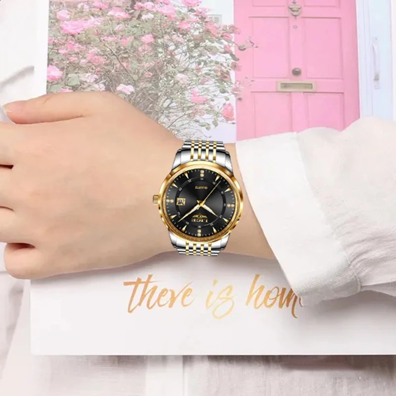 LIGE Fashion Womens Watch Top Waterproof Quartz Casual Sports Date Chronograph Monthly 250417
