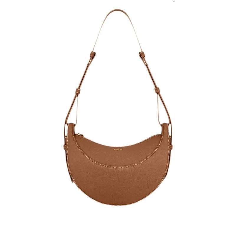 Designer Bag Fashion Trend Niche Crescent New High-End Saddle Single Shoulder Crossbody Bag, Underarm Bag For Women