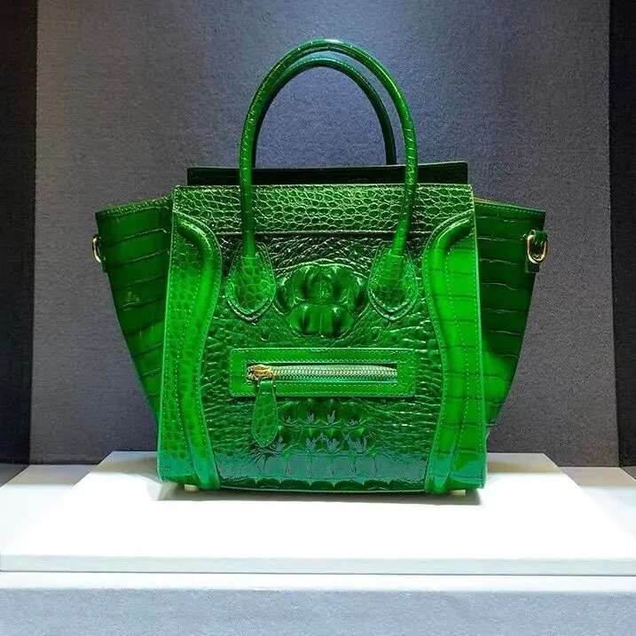 Designer Brand New Cowhide Crocodile Handbag Women's Fashion Trend Crossbody Bag Hot Sale Bolsos De Mujer Free Shipping