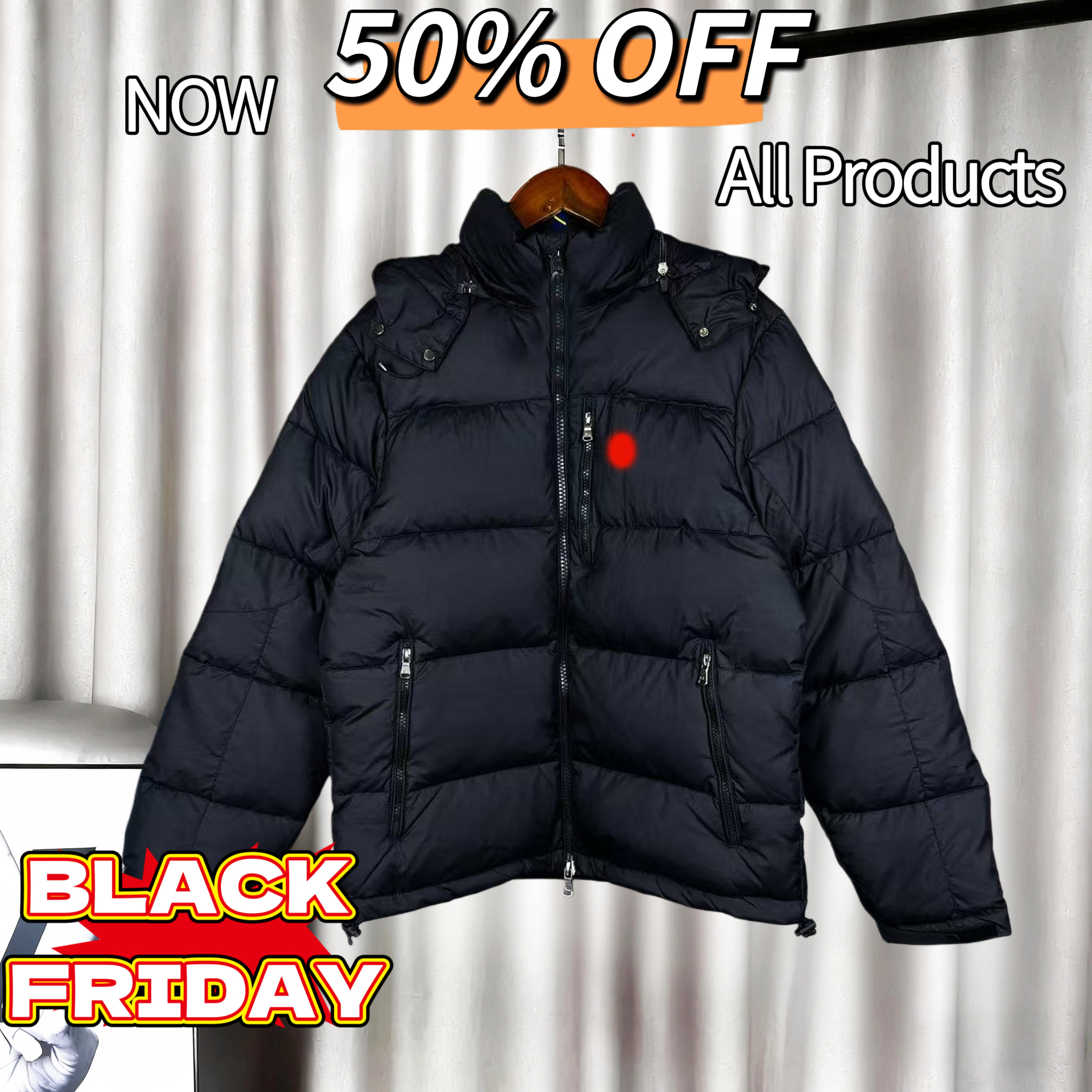 Designer Polos Puffer Jacket Mens Jacket Embroidery Letters Down Coats Thickening autumn awinter keep warm Outdoor Hooded Waterproof Jacke