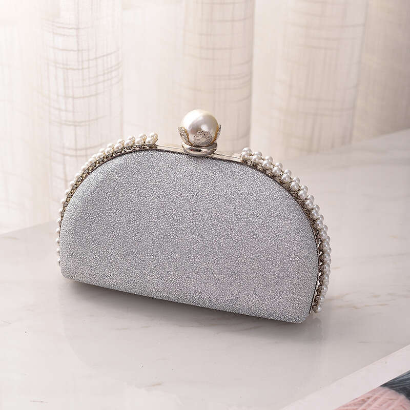 Dinner Bag New Women S Pearl Banquet Trendy And Versatile Instagram Chain Shell Handheld Bag For Women KQ