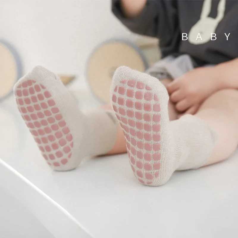 1 Pairs Winter Baby SOCKS Toddler Anti-slip CHIldrens Floor SOCKSIndoor Floor Warm Hose Accessories 0-5Y G251124