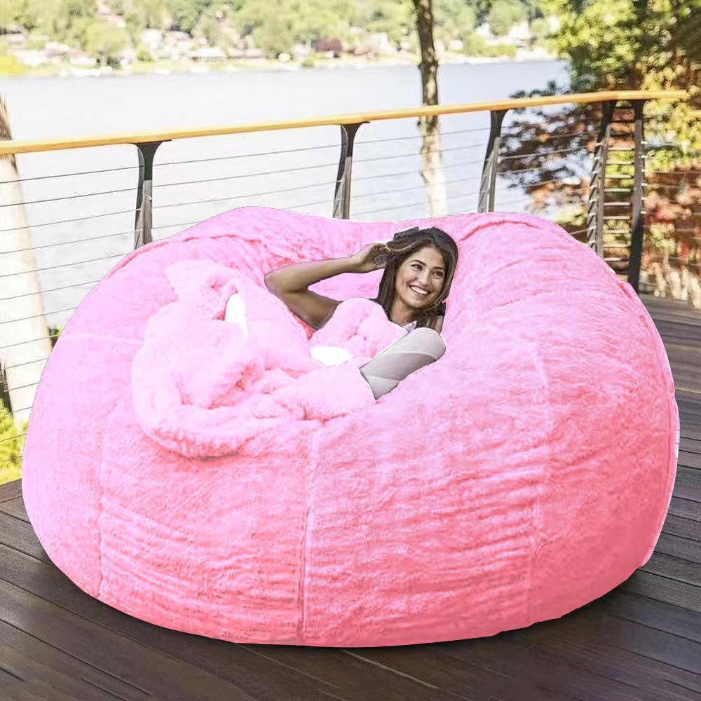 High Elastic Good Indoor Oversized Bean Bag Chair Cover Flexible Giant Sofa Washable Household