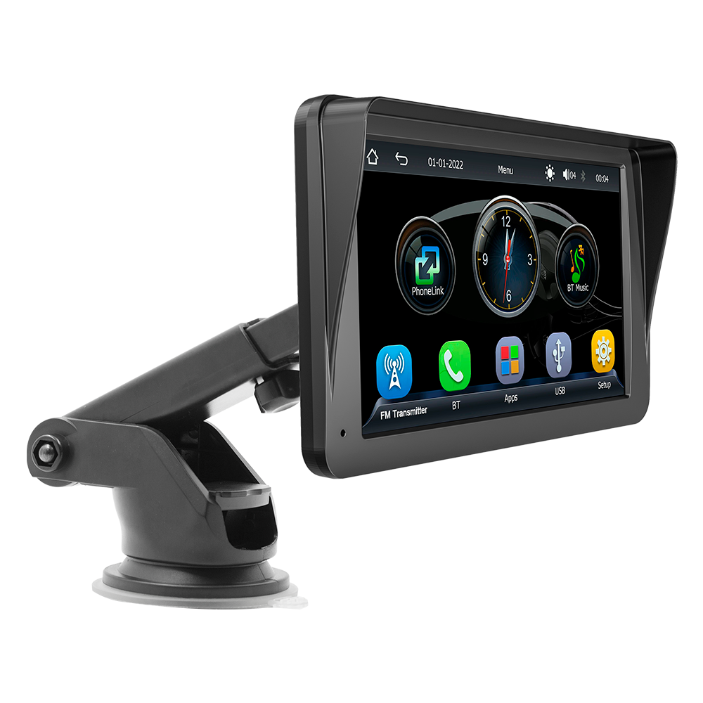 X5300 7 Inch Touch Ips Screen Carplay Carplay Android Auto Built in Speaker Wireless Car Play Car Screen Car Monitor