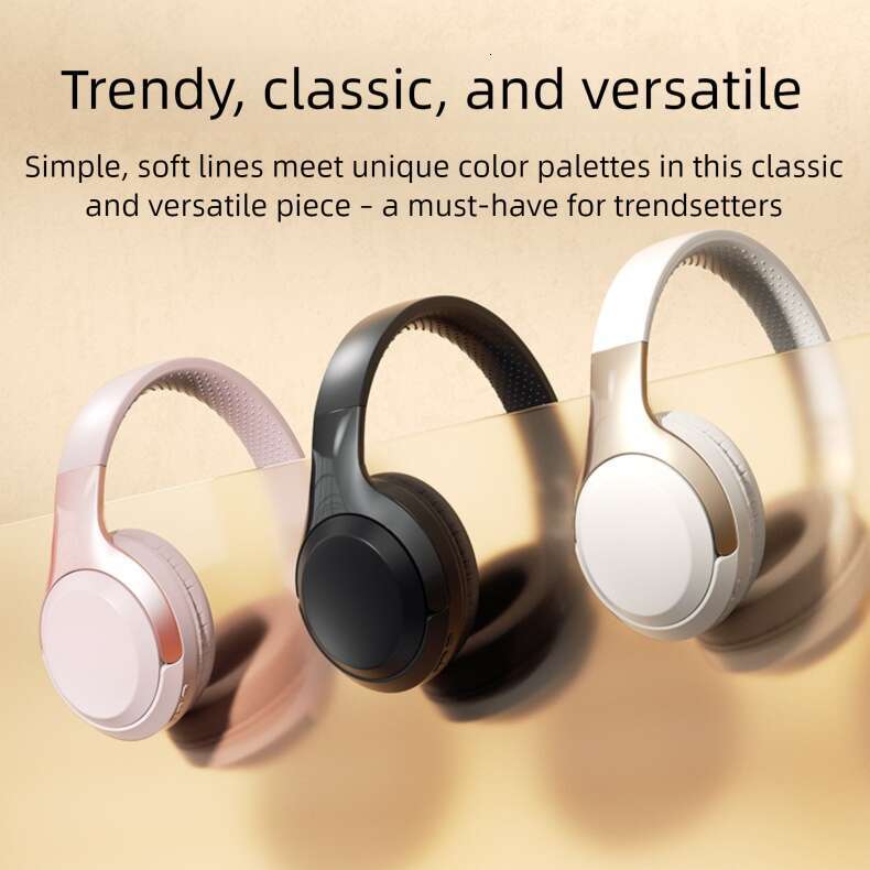 Brand Designer Niche New Headphones Earphones Fidelity Sound Wireless Bluetooth With Long Battery Life