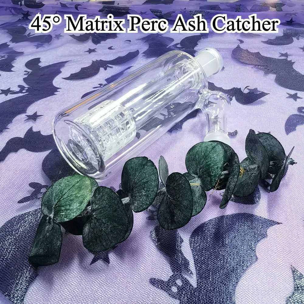 Portable Handmade Glass Vase - Thickened Borosilicate Glass Art - 14mm Perc Ash Catcher C251124