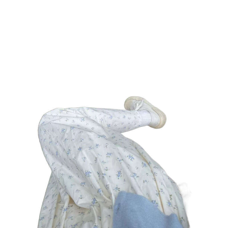 New Korean Forest Style Small Fresh Floral For Summer 2025, Versatile Fashionable, Short And High Waisted A-Line Skirt
