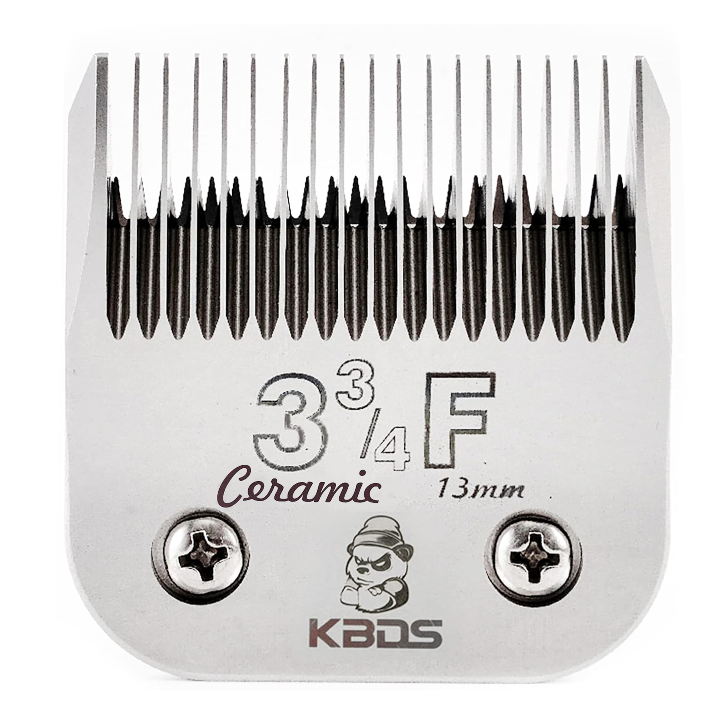 KBDS 3F Ceramic Detachable A5 Pet Dog Grooming Clipper Blades (1/2" - 13mm) ,Compatible with Most Andis,Oster A5 Wahl KM Series Clippers(Customiz