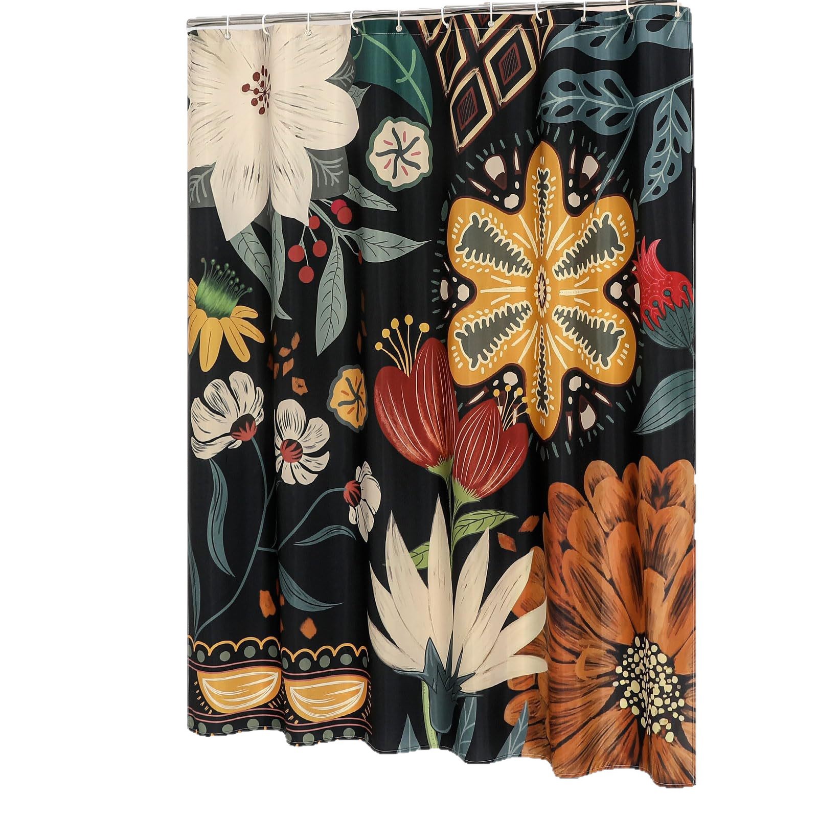 YL-37800 Waterproof Thickened Shower Curtain Cover, Bathroom Curtain Set, No Drill Required, Partition Curtain, Hanging Curtain