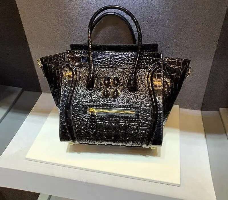 Designer Brand New Cowhide Crocodile Handbag Women's Fashion Trend Crossbody Bag Hot Sale Bolsos De Mujer Free Shipping
