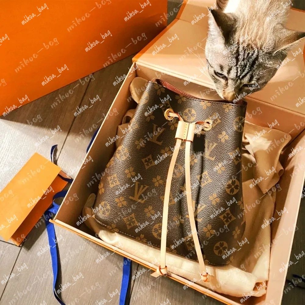 10A Designer bag Women NEONOE Bucket bags Luxury Shoulder bags Handbag Purse Crossbody Bag Handbags Tote bag high quality hot Drawstring Dhgate bag 2025 totes