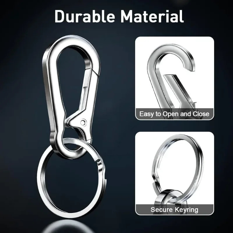 15 piece metal Gourd keychain climbing hook car sturdy buckle shape accessories retro link 250418 250418