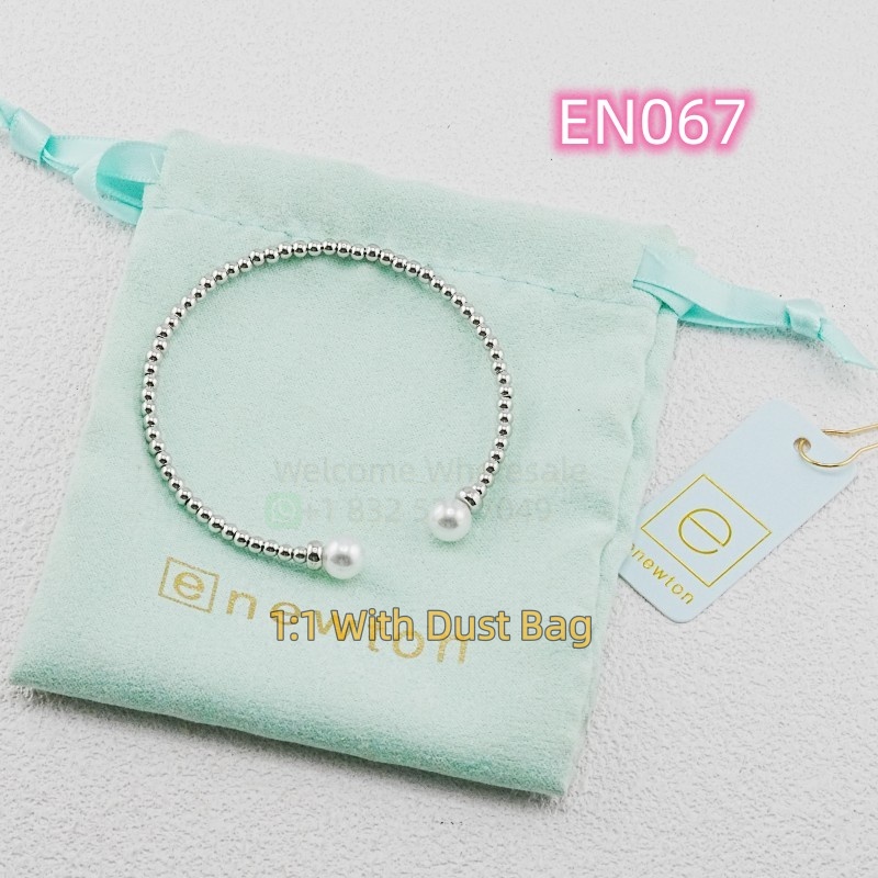 Enewton 1:1 Silver Luxury Jewelry Beaded Bracelet Designer For Women Birthday Christmas Gift EN067
