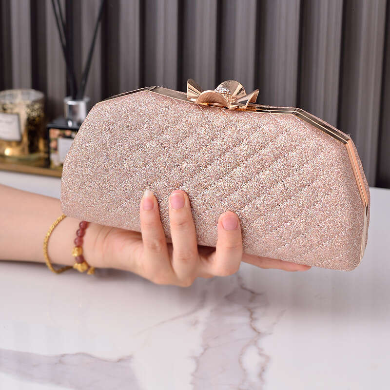 Dinner Bag New Patterned Fashionable Banquet High End Diamond Inlaid Cheongsam Bag Club Bag KQ