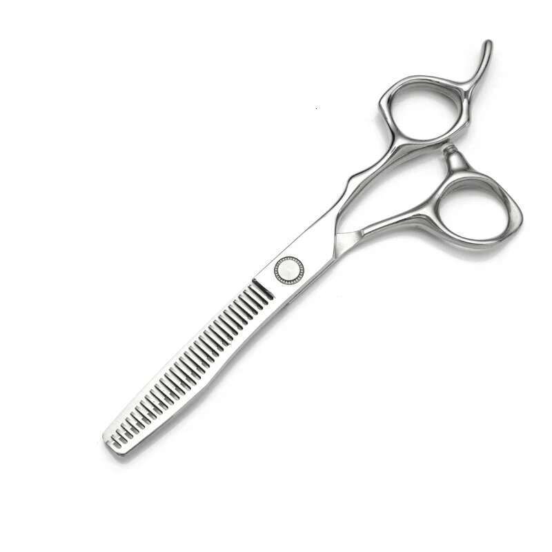 Japan440C Steel Salon hairdresser Professional Hairdressing Scissors,6 Inch Straight Thinning Cut Shear Barber Hair Scissors Set
