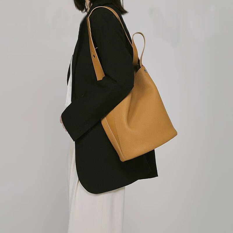 Water Bucket New Crossbody High End Feel Handbag Mother Large Capacity Fashionable Single Shoulder Women S Bag Trend