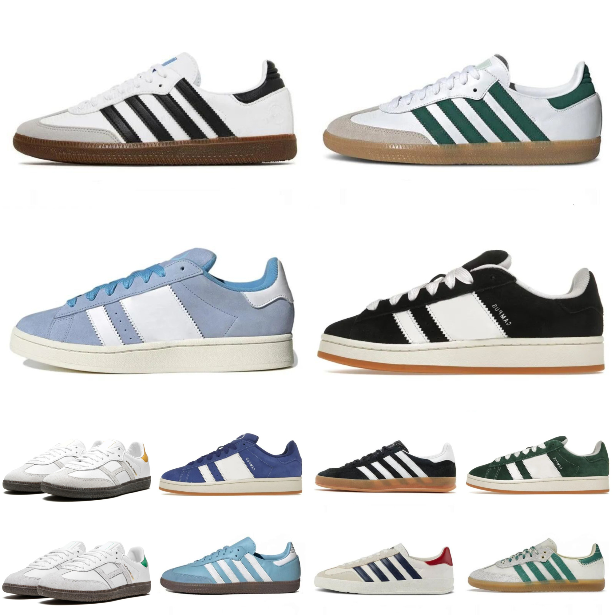 Designer Striped Outdoor Vintage Sports Shoes Trainers Mens Women White Black Green Blue Night Brown Gum Cream Jogging Casual Shoe Navy Night Denim Platform Sneaker
