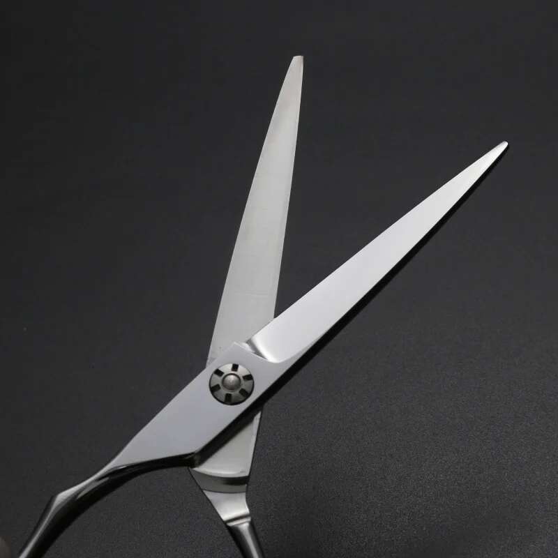 6.0Inch Japan440C Left-Handed Hairdressing Scissors Straight Snips Thinning Shear Barber Shop Hair Stylist Professional Haircut Suit