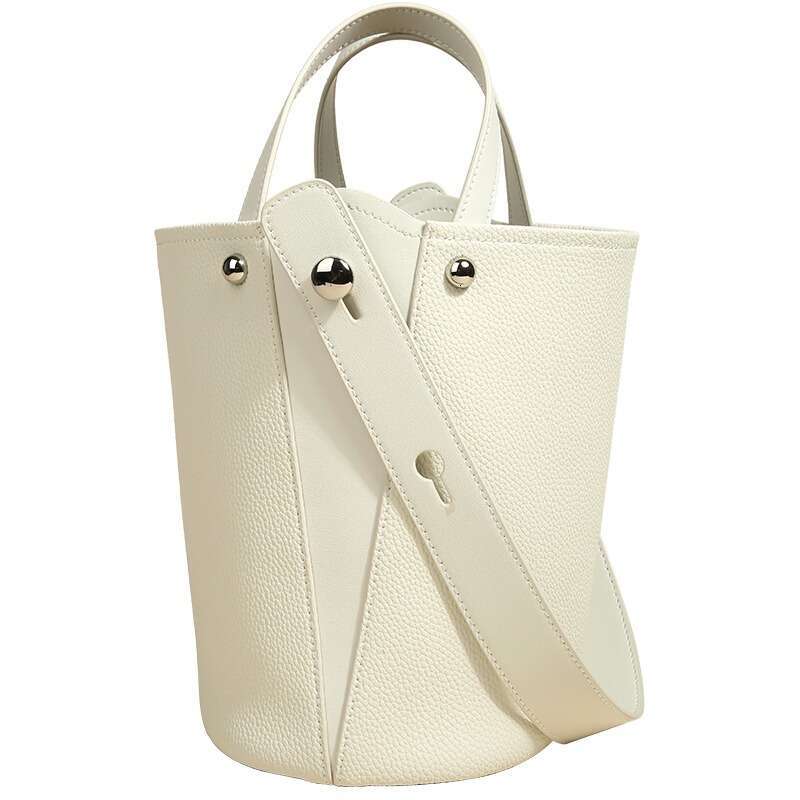 Small Niche Design Bucket Large Capacity Vegetable Basket Bag New Summer Single Shoulder Hand Held Women S Bag