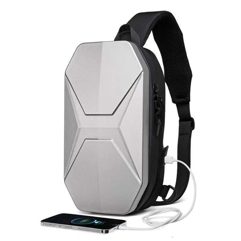 Designer Bag 2025 Designer Bag 2025 Functional Chest PC Hard Shell, Trendy Sports Men's Bag, Single Shoulder Crossbody Bag Luxury Bag Luxury Bag