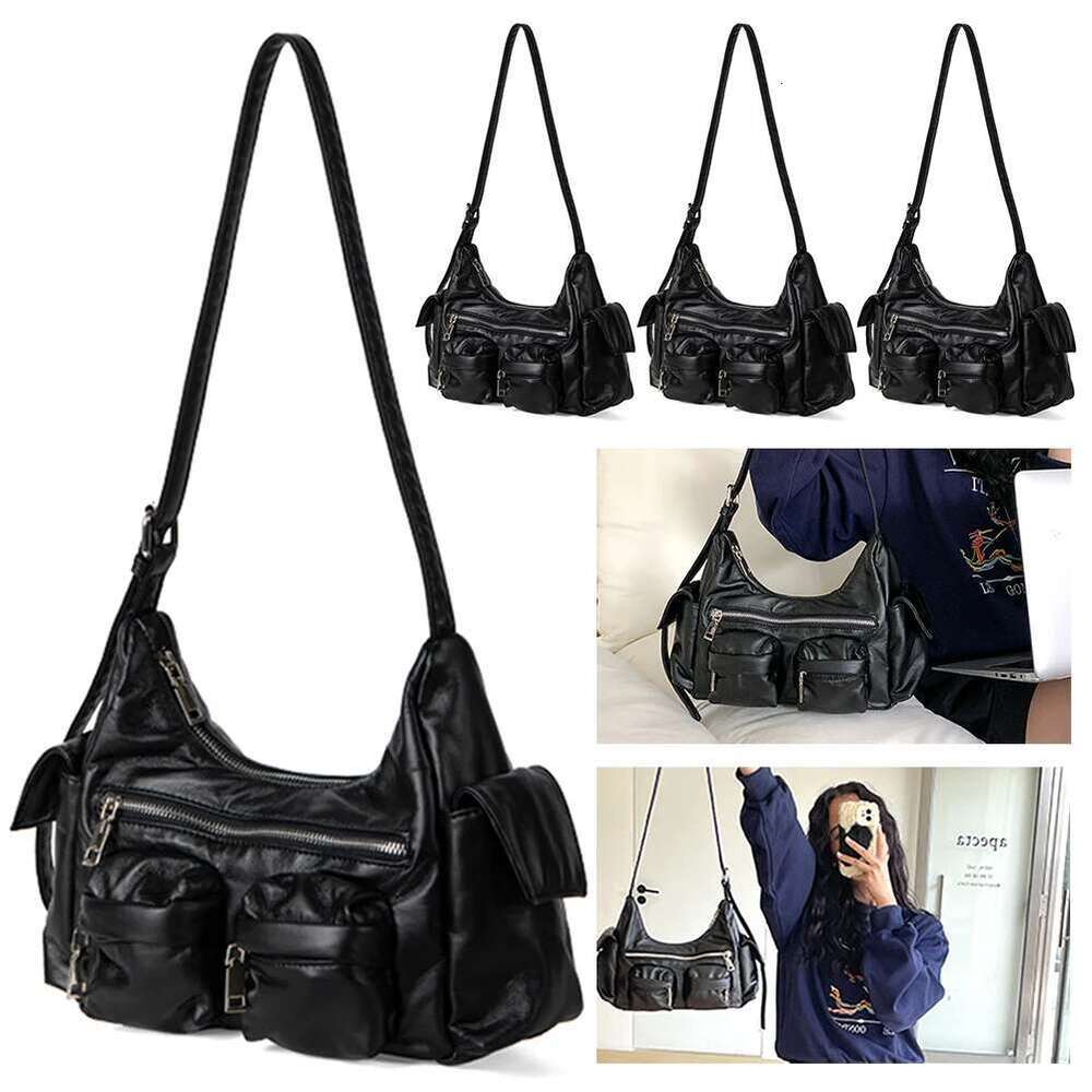 Designer Bag Women Leather Tote Handbag Large Capacity PU Satchel Sling Versatile Top Handle Crossbody Hobo Bag Girl Stylish Purse