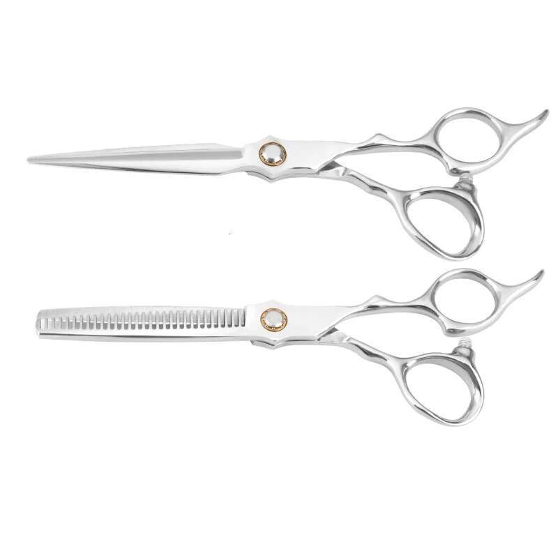 6Inch Salon Barber Professional Family Hair Stylist Straight Snips Thinning Scissors Hairdressing Set
