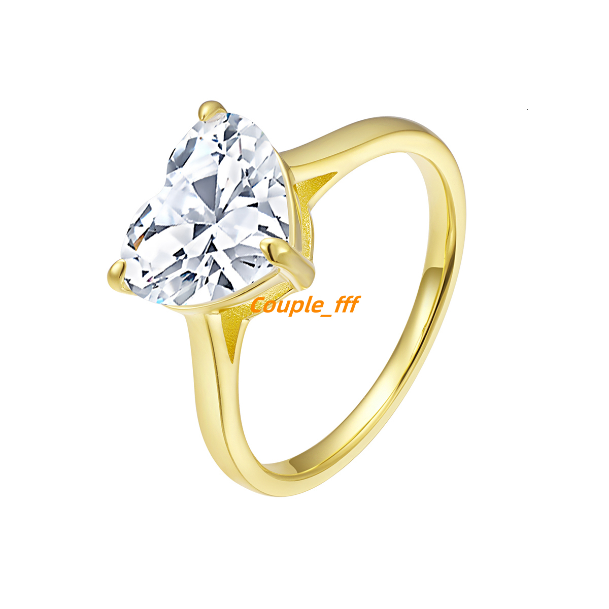 Topsale Custom Alexandrite Fine 925 Silver Jewelry 1ct Mossanite Diamond Engagement 18k Gold Minimalist Heart Rings for Women