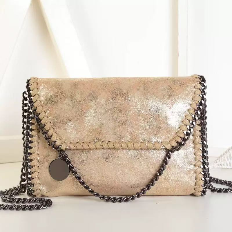 Women's Bag Designer Chain Crossbody With Quilted Purses And Shoulder Strap Female Ladies Hand Bags