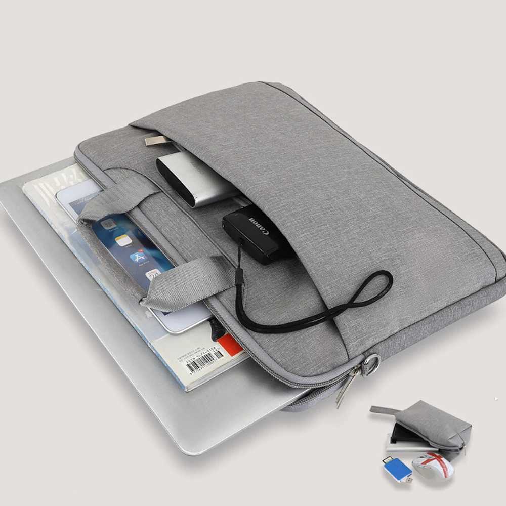 Laptop Handbag Bag 156 Inch Notebook Pouch For Macbook HP Dell Huawei Shockproof Computer Briefcase Travel Business CaseT251125