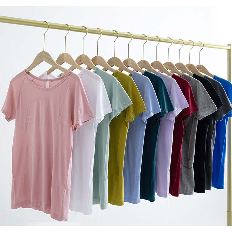 workout clothes women swiftly tech t shirt High Elastic Breathable Running Align Top Quick Drying Seamless swiftlys tech long sleeve Sports Fitness Gym clothes