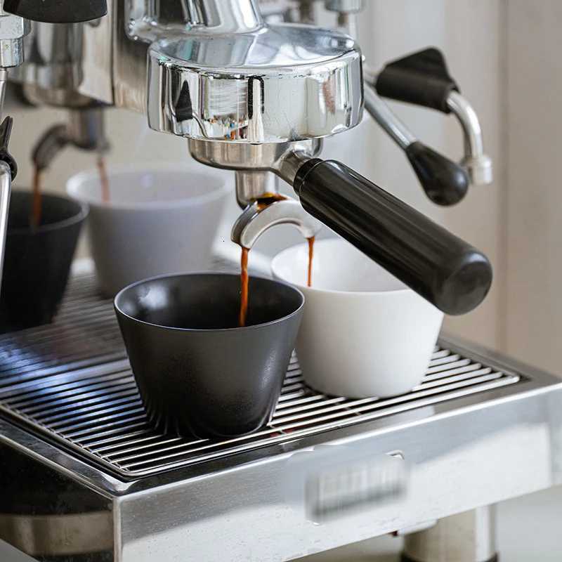 200/250ML Ceramic Coffee Mug Simple Solid Color High-quty Ceramic Espresso Latte Cup Breakfast Milk Tea Cup Home Water cups Y251125