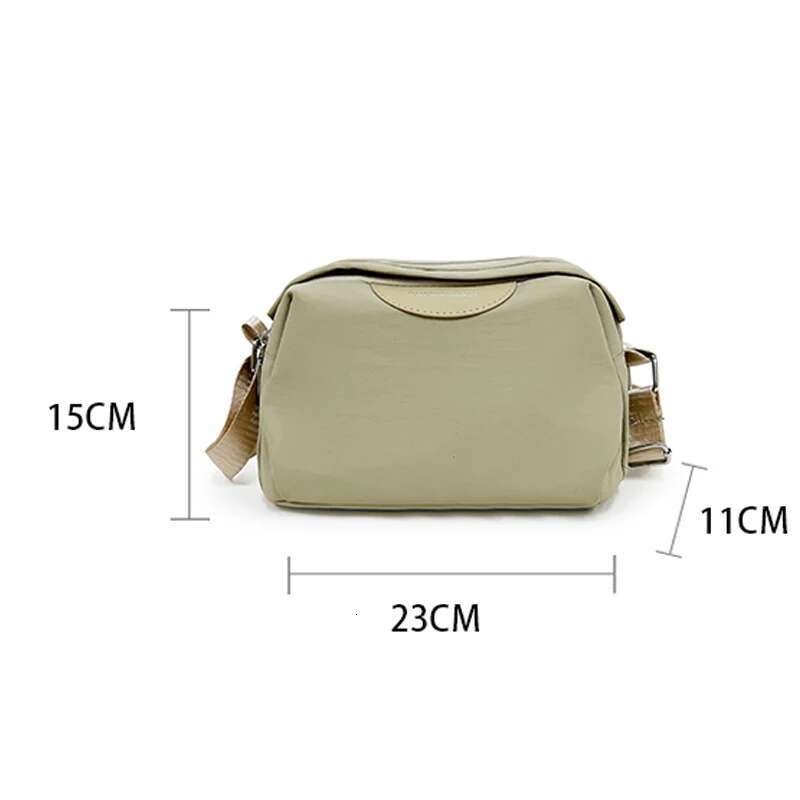 2024 Trend Canvas Messenger Handbag Brand Crossbody Bags Ladies High Quality Shoulder Bag Purses For Women