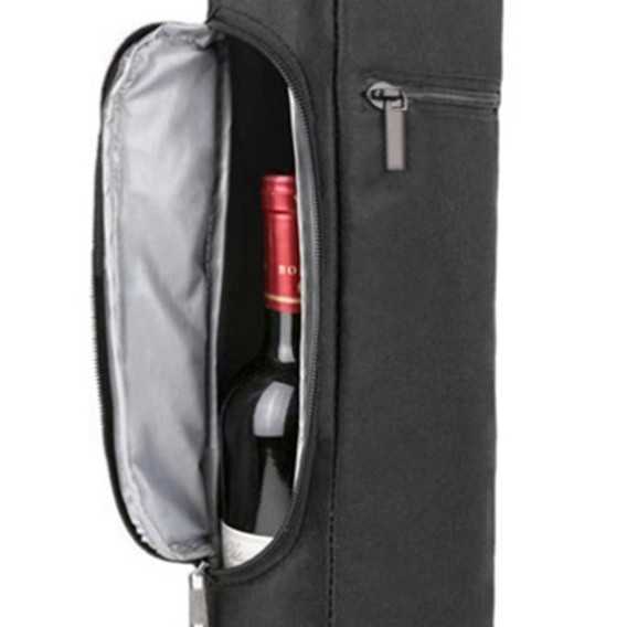 Athletico Golf Cooler Bag Soft Sided Insulated Cooler Holds a 6 Pack of Cans or Two Wine Bottles Black J2509301