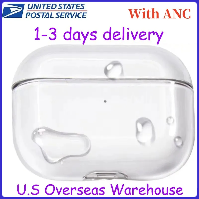 USA Stock For Air 2 3 2nd generation Pods Pro max Headphone Accessories airpodspro 4 Earphones Solid Silicone Protective Cover Wireless Charging Box Shockproof Case