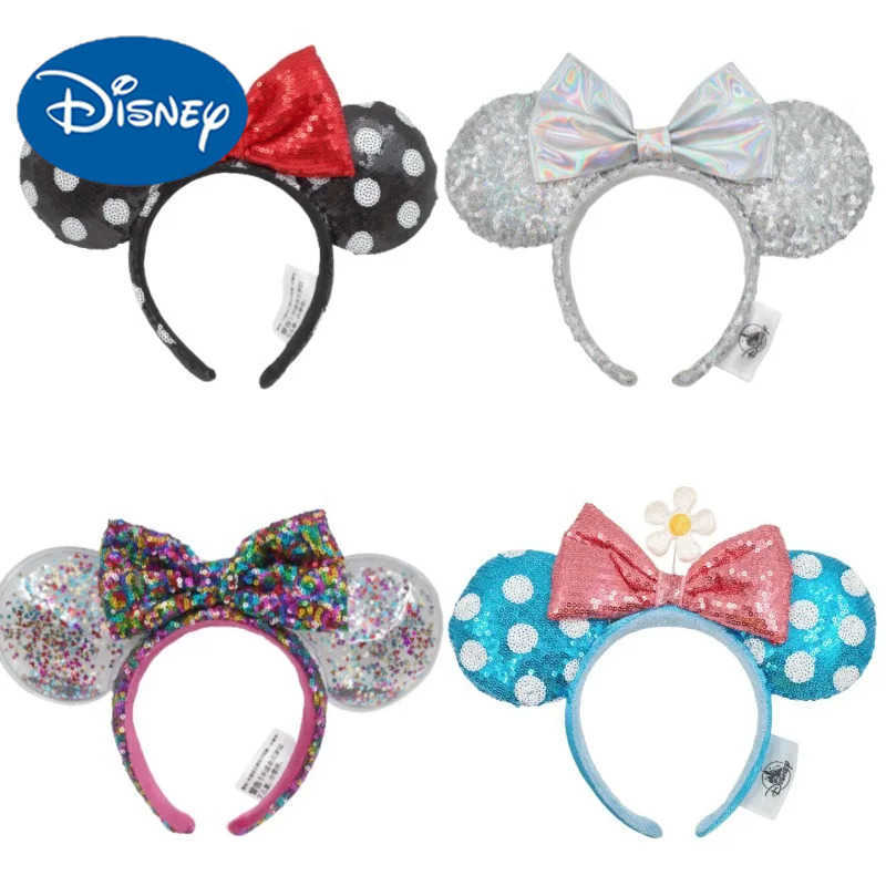 Disney Headband Bow Headband Girls Entertainment Park Versatile Headband Celebrity Dailu Headband Mickey Minnie Sherry Mei X250425