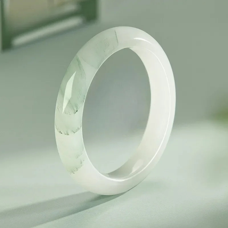 Tianshan Cui Bracelet Girl Young Jade Bracelet 250424