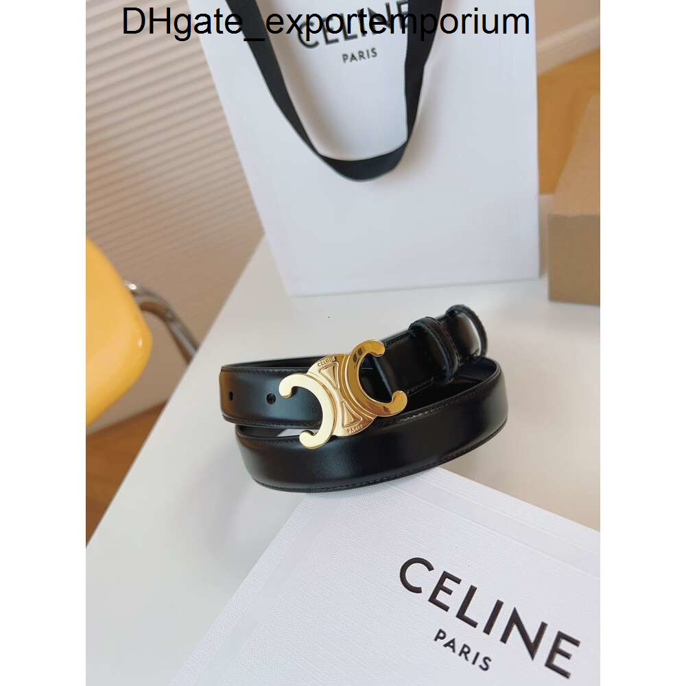Designer Luxury With box Arc de Triomphe womens belt top layer cowhide casual versatile skirt coat je celinebelt celinelies celiine celinity celeineism Celins F7JL