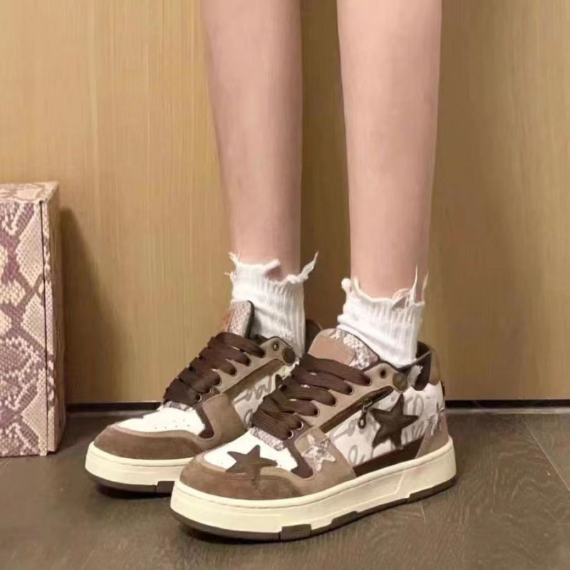 2025 Free Shipping Spring Hot Selling Fashion New Designer Star Shoes Casual Shoes Board Shoes Sports Shoes 36-45 Sizes Pink Blue color