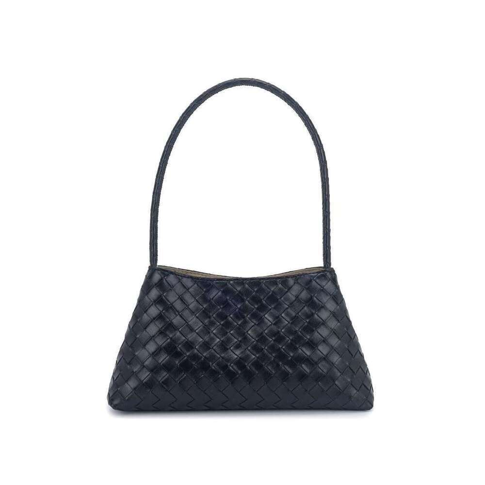 Suede Leather Hand Woven Armpit Hand-held Women's Shoulder Autumn New Simple Style Solid Color 2025 Designer Bag Handbag
