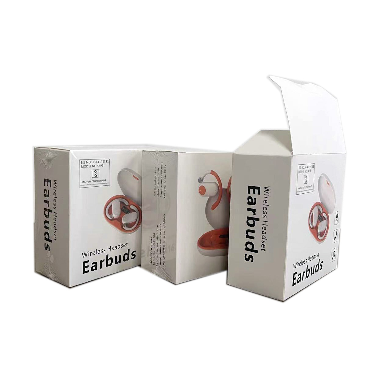 Stocks in US Pods pro 2 3 4 Wirless earphones real serial NO.connect Rename Wireless Bluetooth Headphones In-Ear tws earbuds Wireless Charging Box
