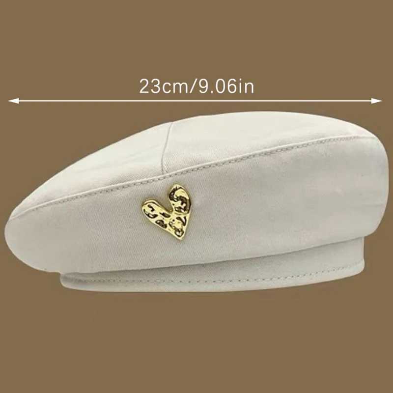 Women Berets Winter Hats Vintage French Plaid Top Cap Painter Hat Autumn Winter Street Octagonal Beret Caps J251125