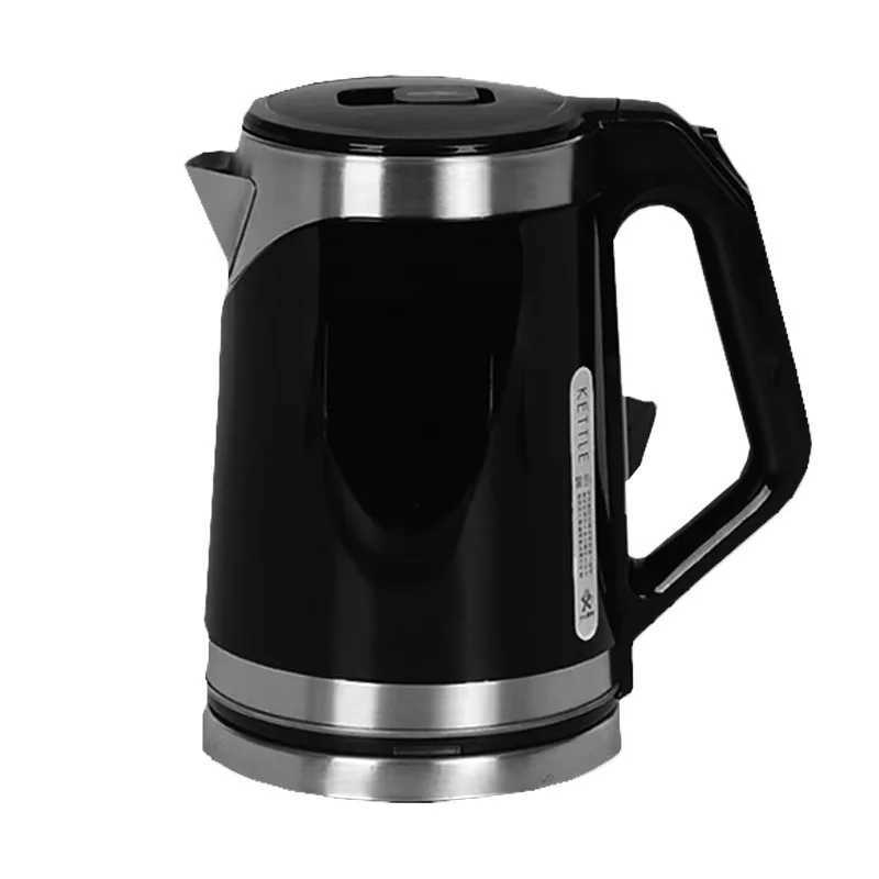 US/EU 110V/220V Stainless steel Electric Kettle Double-layer Anti scalding Keep Warm Pot Large Capacity Coffee Hot Water Boiler C251125