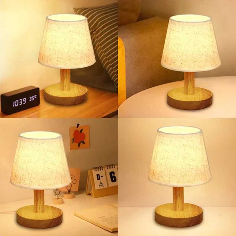 Retro LED Desk Light USB Power Interior Lighting Fixture Living Bedroom Bedside Night Lamp For Desktop Decoration Table LampM251125