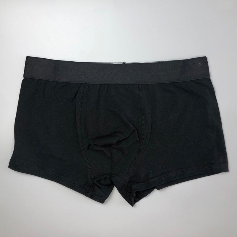 European and American Men's Swimwear Mesh Trend Boxers Breathable Pure Cotton Boxer Shorts