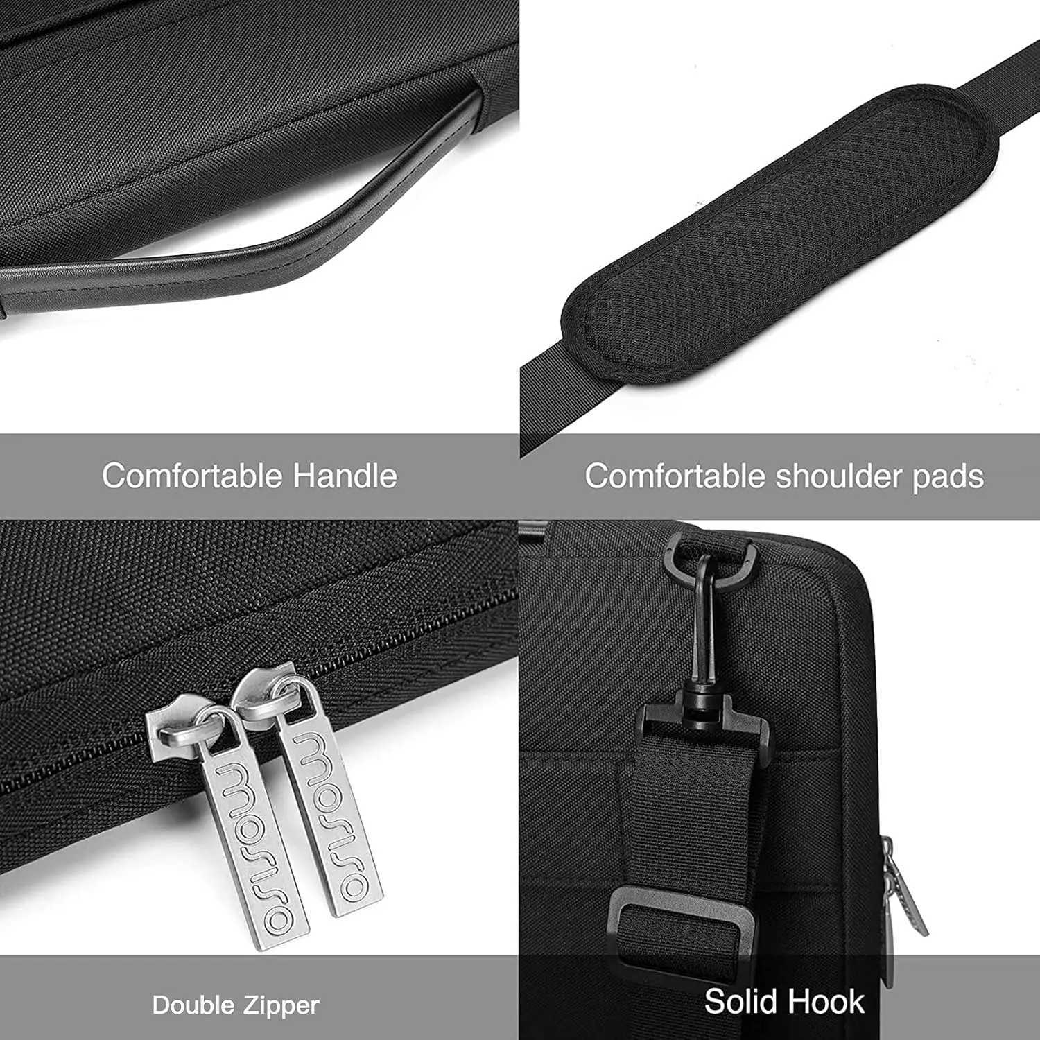 Laptop Bag Notebook Shoulder HandBag for MacBook Air Pro 13 14 15 16 inch M4 M3 M2 M1 Business Travel Briefcase Sleeve CoverT251125