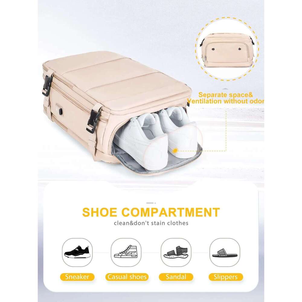 Designer bag Women's Fashion Travel Cabin Bag Ryanair 40x20x25 USB Lage Man Waterproof Backpack Short Distance Carry on Backpacks